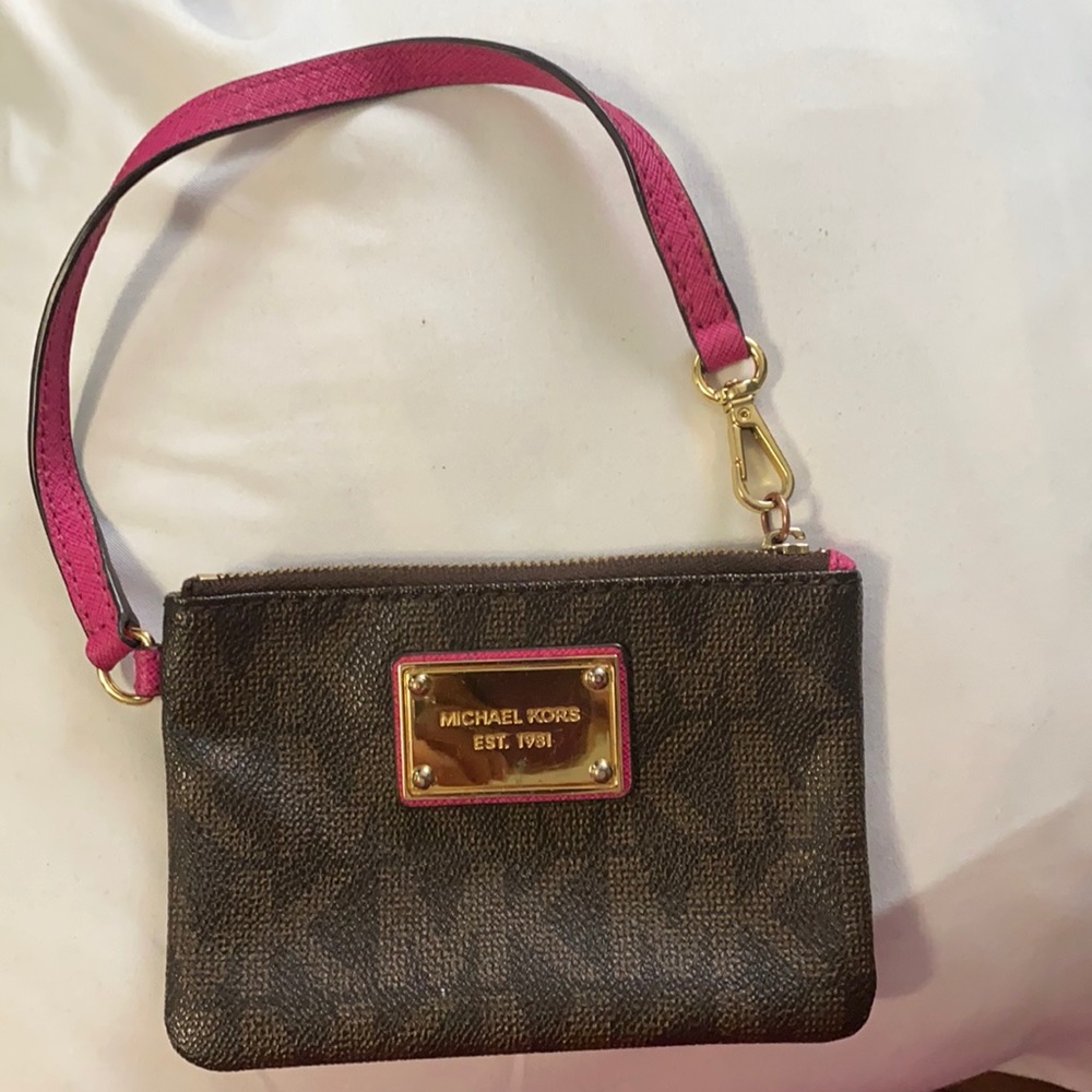 Michael Kors wristlet wallet